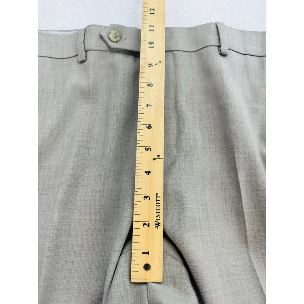 Michael Kors Mens Dress Pants Gray Monroe Slacks Flat Front 36x30 NWT